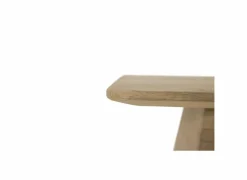 Salontafel Float 40x40cm - eik massief - naturel