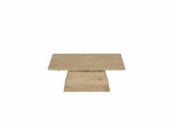 Salontafel Float 80x80cm - eik massief - naturel