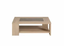 Salontafel Fumay 105x73cm - hout fineer - eik