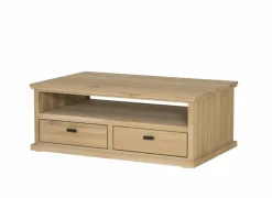 Salontafel Grimaldi 120x74cm - eik massief - naturel