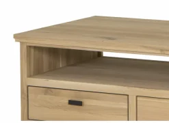 Salontafel Grimaldi 120x74cm - eik massief - naturel