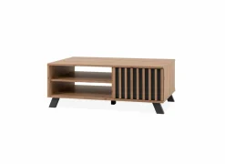 Salontafel Medan 67x111cm - melamine - artisanale eik