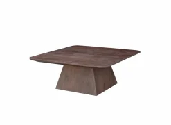 Salontafel Monsoon 80x80cm - mango massief - bruin