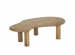 Salontafel Odilon 145x85cm - hout massief - naturel