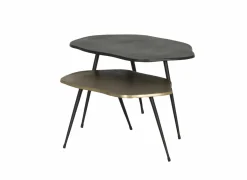 Salontafel Organic set van 2 - aluminium
