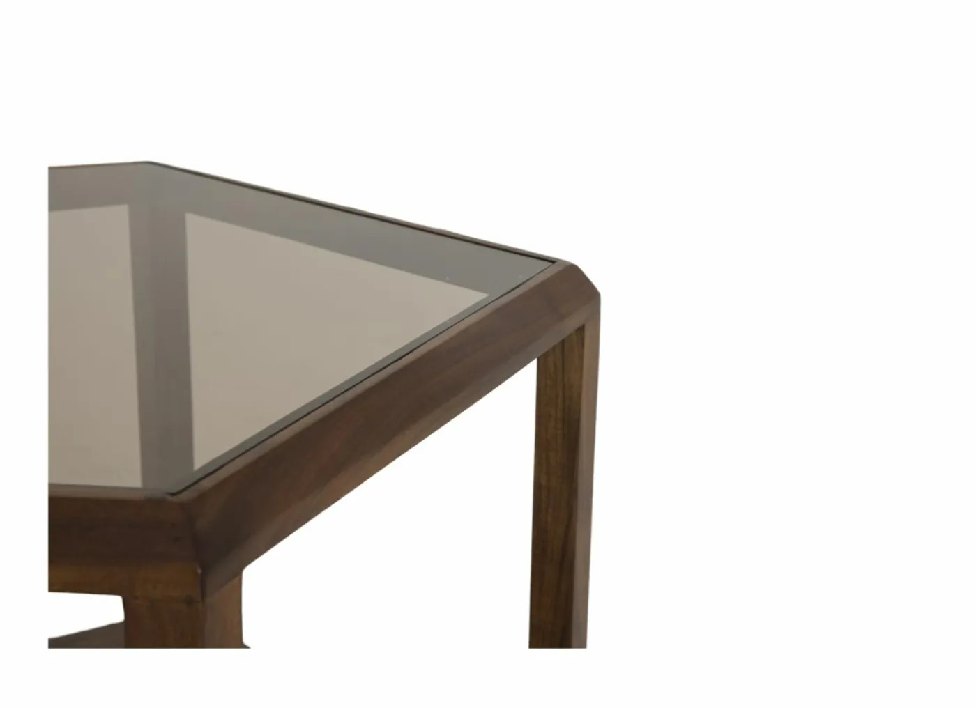 Salontafel Pentagon 80,5x80,5x50cm - acacia massief - naturel