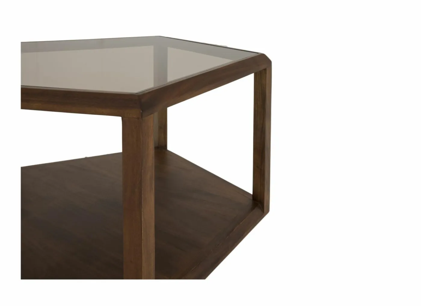 Salontafel Pentagon 80,5x80,5x50cm - acacia massief - naturel