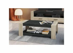 Salontafel Sheffield 110x53cm - decor - licht eik & sidewalk