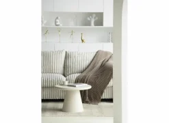 Salontafel SL2405  Ø60cm - cementex - wit