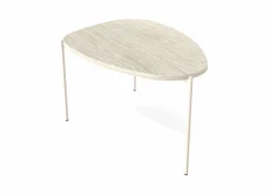 Salontafel Trio 110x70cm - HPL - travertin tivoli & sable