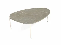 Salontafel Trio 110x170cm - HPL - marmor lugano & sable