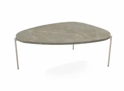 Salontafel Trio 110x170cm - HPL - marmor lugano & sable