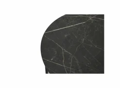 Salontafel Windsor Ø75x44,4cm/Ø65x39cm - lamulux - zwart - set van 2