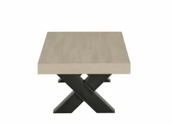 Salontafel 135x68cm - decor - natuurlijke olm