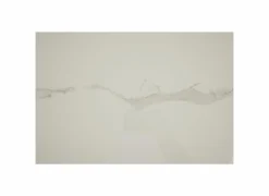 Salontafel 130x65cm - keramiek & metaal - wit