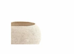 Schaal Cave Ø26cm stoneware beige