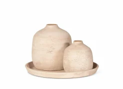 Schaal Ø50cm - stoneware - beige
