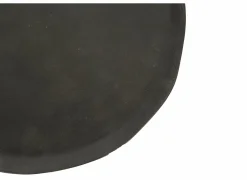 Schaal Frangipani Ø40cm - aluminium - zwart