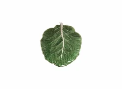 Schaal Kool 22,5x21cm - keramiek - groen