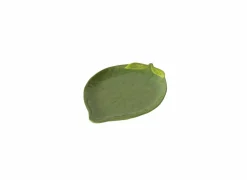 Schaal Limoen 27,3x20,4cm - keramiek - groen