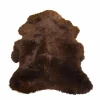 Schapenvacht 71x107cm - bruin