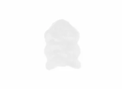 Schapenvacht 60x90cm wit