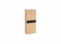 Schoenenkast Naia 80x40x192cm - decor - jackson hickory bruin