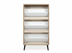 Schoenenkast Vigo  70x24x125cm - melamine - velvet