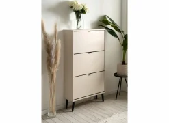 Schoenenkast Vigo  70x24x125cm - melamine - velvet