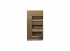 Schoenenkast 85x23,3x155,4cm - decor - beige