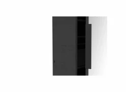 Schoenenkast Zapatero 50x20x181cm - decor - zwart