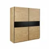 Schuifdeurkast Clara 200cm - melamine - golden oak