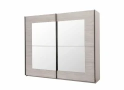 Schuifdeurkast 250cm - decor - grijs