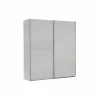 Schuifdeurkast Easyplus 225cm - decor - wit