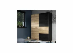 Schuifdeurkast Lya 170cm - decor - cabezone oak & mauvella oak