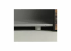 Schuifdeurkast Ozzula 120cm - decor - old wood vintage & beton