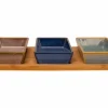 Serveerplank met 3 cups 31x14,5cm - keramiek - multicolor