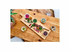 Serveerplank XL  88x26cm - bamboe - naturel