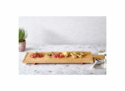 Serveerplank XL  88x26cm - bamboe - naturel