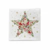 Serviette Beautiful Christmas Star 33x33cm - 20 stuks