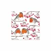 Serviette Birds & Berries 33x33cm - papier - multicolor 20 stuks