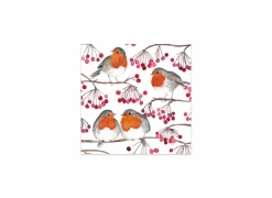 Serviette Birds & Berries 33x33cm - papier - multicolor 20 stuks
