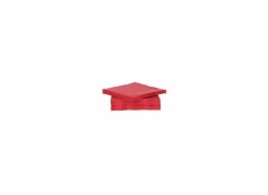Serviette CT Prof 25x25cm rood, 40 stuks