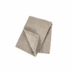 Serviette Myrna 40x40cm taupe set van 2