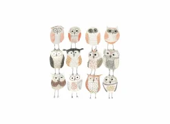 Serviette Owls 33x33cm multicolor 20 stuks