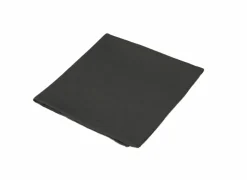 Serviette Teflon  50x50cm - stof - zwart ruit