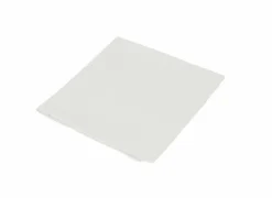 Serviette Teflon 50x50cm - stof - wit