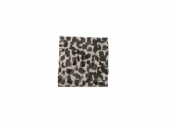 Serviette Thato 16,5x16,5cm - papier - beige/zwart 20 stuks