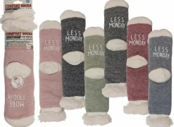 Sokken Comfort Women More Friday Less Monday one size
