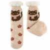 Sokken Sherpa Chat Réchauffe